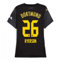 Maglia Calcio Borussia Dortmund Julian Ryerson #26 Seconda Divisa Donna 2024-25 Manica Corta